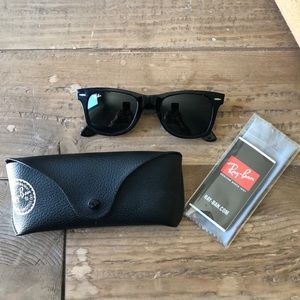 Ray ban wayfarer green classic g-15